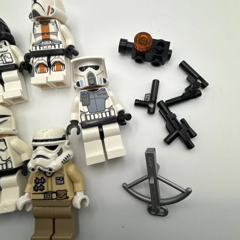 Lego Star Wars Storm Sand Rebel Sith Elite Clone Republic Troopers Leia Minifig